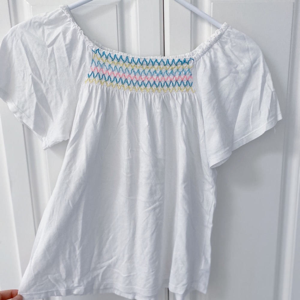 Smocked Off the shoulder top